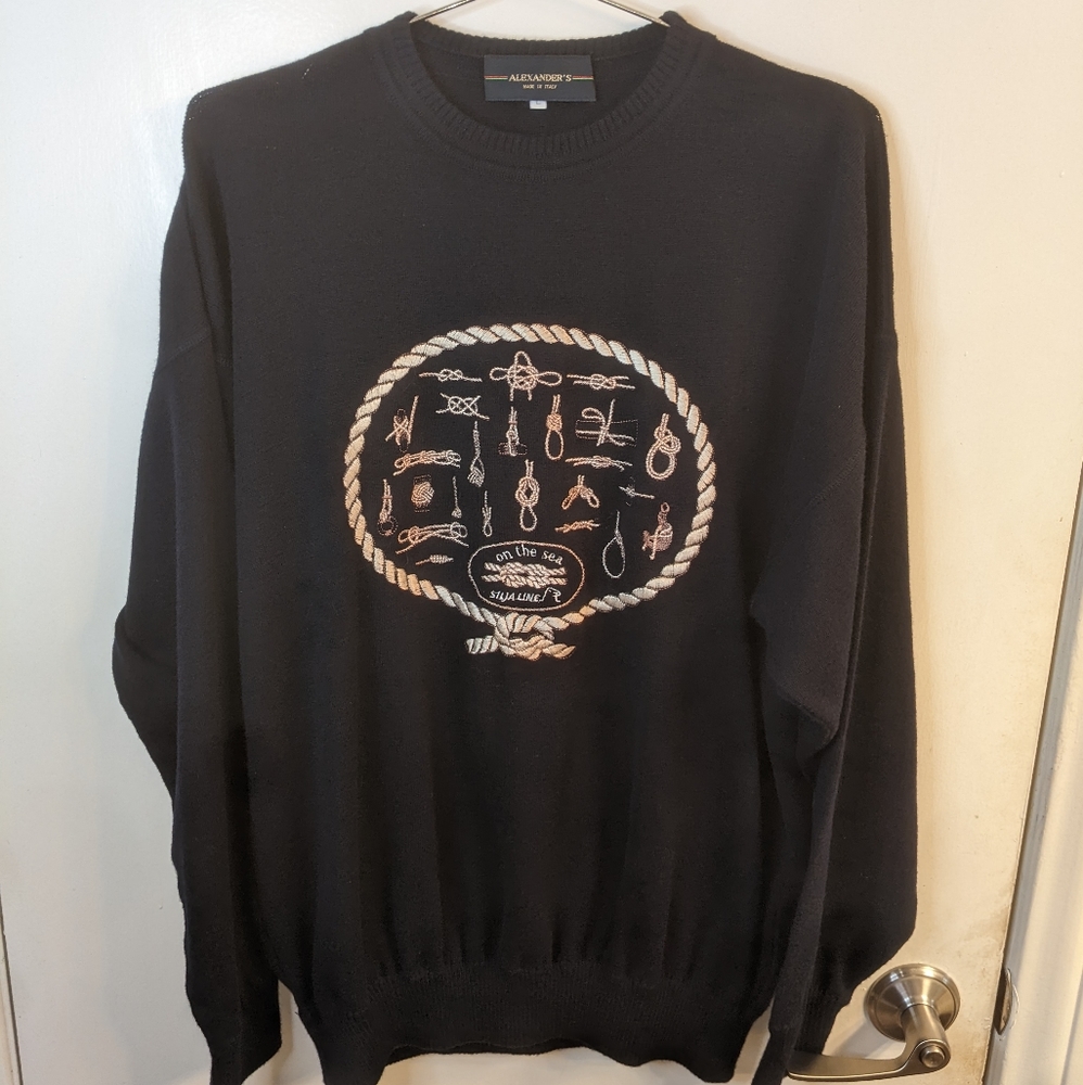 Vintage Alexander's sailor wool sweater